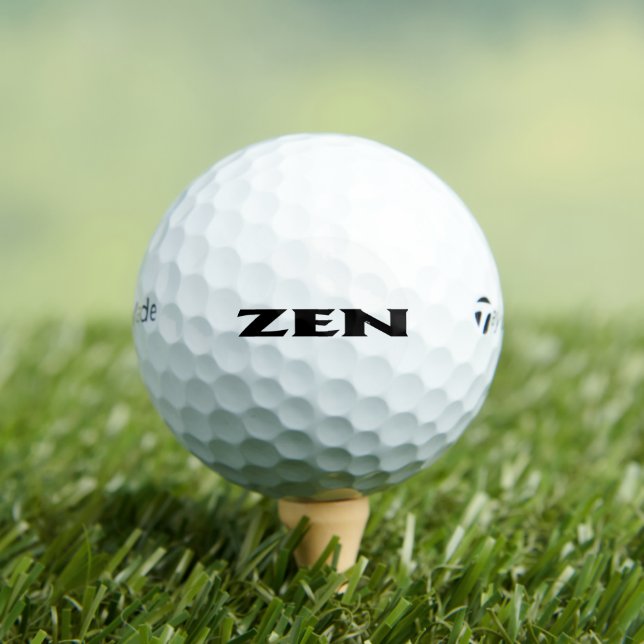 Zen negro Taylor Made TP5 bolas de golf 12 pk (Camiseta in situ)