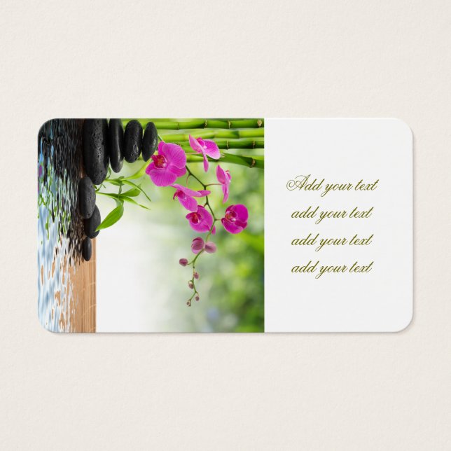 zen, paz, orquídea rosa, hermosa, EPA, curación, y (Frente)