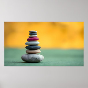 Zen Piedras Espirituales Equilibrio Arte Terapéuti