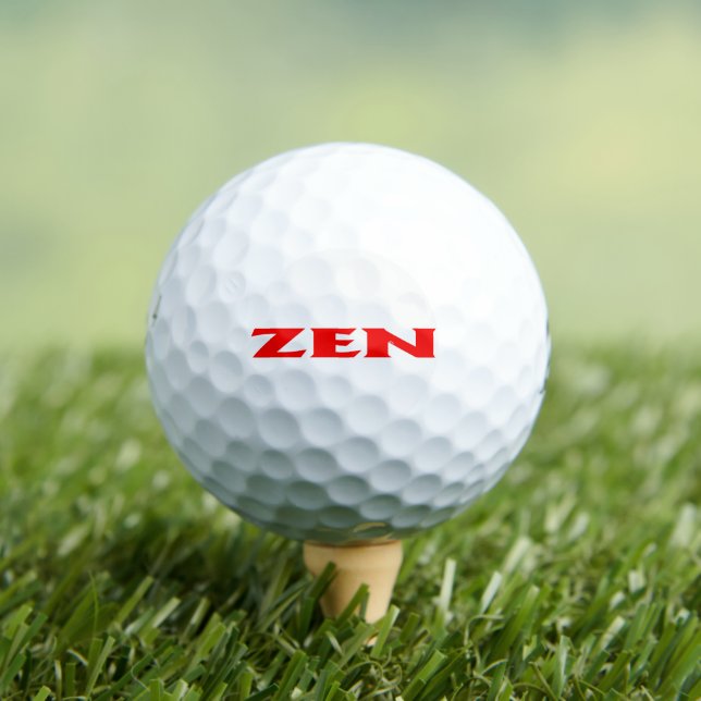 Zen rojo Bridgestone e6 pelotas de golf 12 pk (Camiseta in situ)