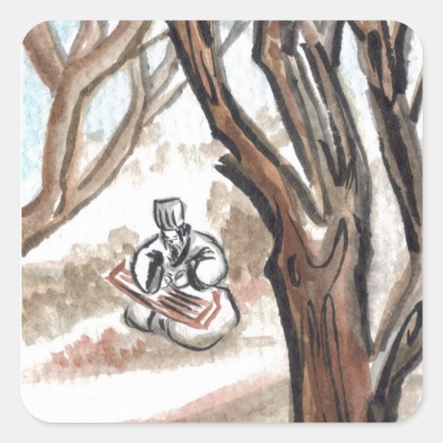 Zenorme Liang Romance de los Tres Reinos Pegatinas (Anverso)