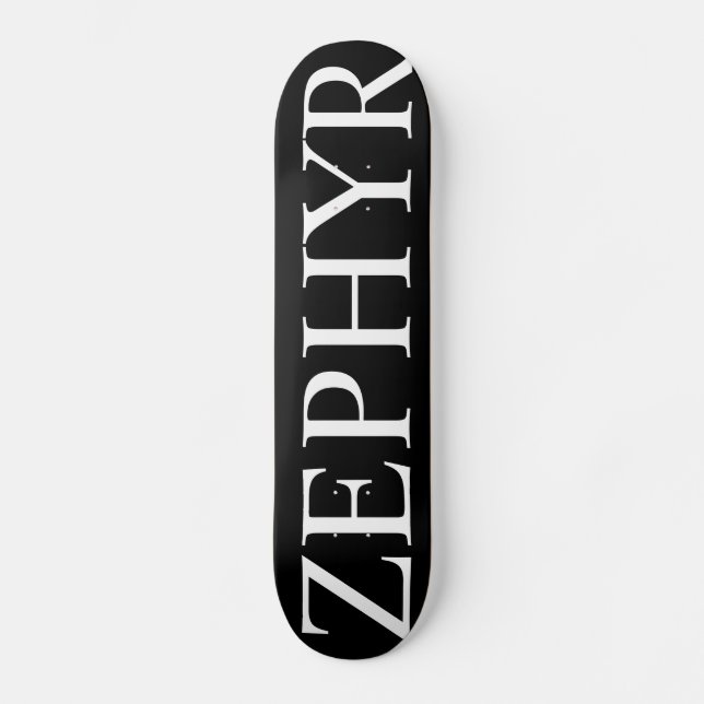 ZEPHYR Skateboard (Anverso)