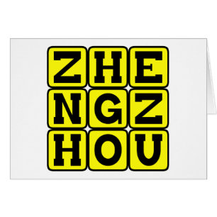 Zhengzhou, capital de Henan, China