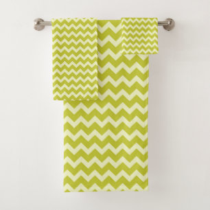 ZIG ZAG - CHARTREUSE & CREAM