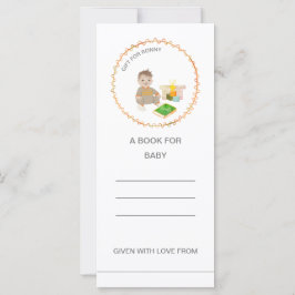 Zig Zag Círculo ducha costera niño bebé para libro