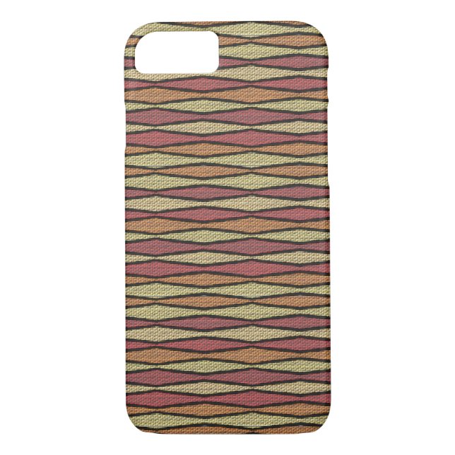 Zig Zag Cloth Look Funda (Reverso)