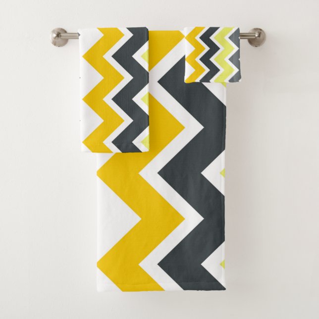 ZIGZAG - AMARILLO Y GRIS (In situ)