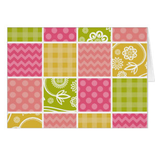 Zigzag, Chevron, Polka Dots, Gingham, Patchwork