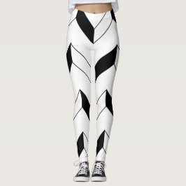 zigzag Leggings para mujeres