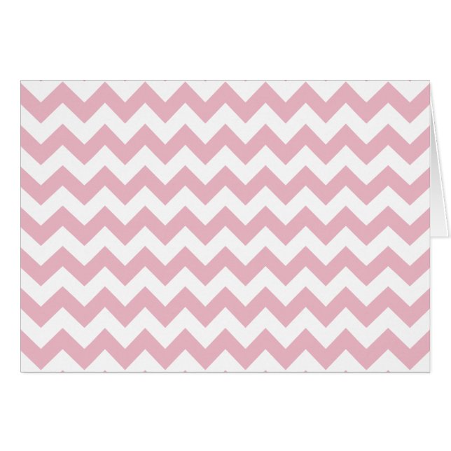 Zigzag rosa, Chevron rosado, patrón geométrico (Anverso (Horizontal))