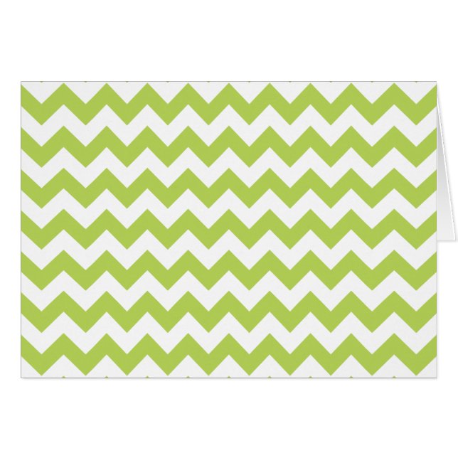 Zigzag verde, Chevron verde, patrón geométrico (Anverso (Horizontal))