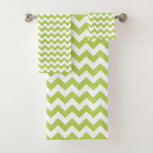 Zigzag verde, Chevron verde, patrón geométrico