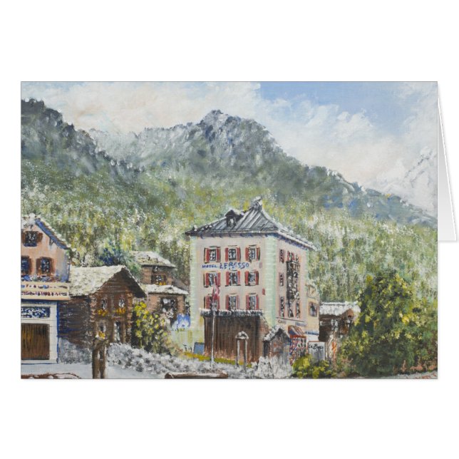 Zinal Suiza. 2007 (Anverso (Horizontal))