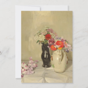 Zinnias   William Nicholson