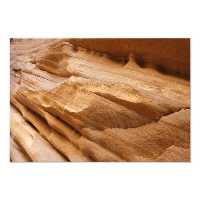 Zion Canyon Wall II Red Rock Resumen Fotografía (Frente)