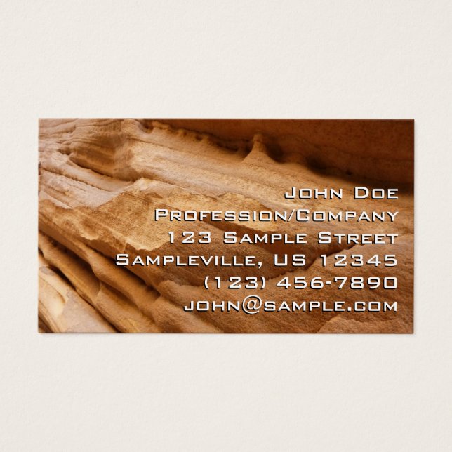 Zion Canyon Wall II Red Rock Resumen Fotografía (Frente)