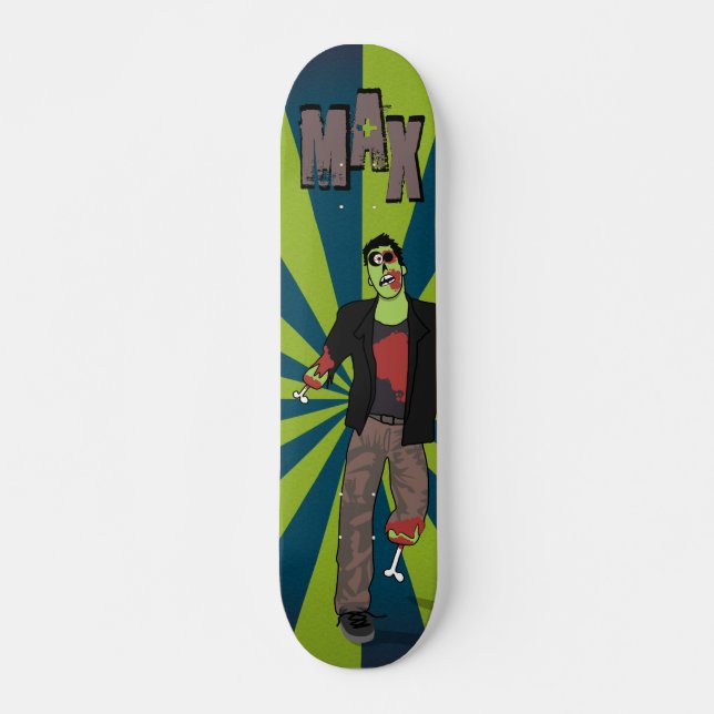 Zip el Skateboard Zombie (Anverso )