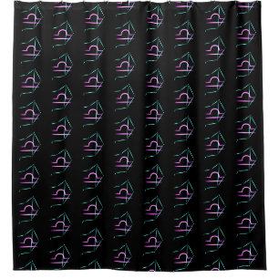 Zodiac Constellation Libra Cortina de Ducha