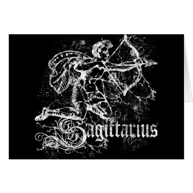 Zodiac Sagittarius (Anverso (Horizontal))