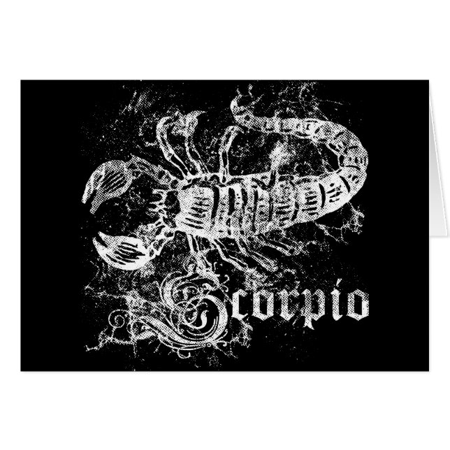 Zodiac Scorpio (Anverso (Horizontal))