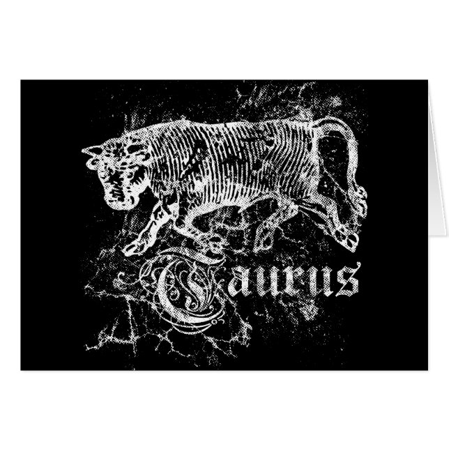 Zodiac Taurus (Anverso (Horizontal))