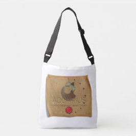 Zodiaco - Acuario - Bolso tote de cuerpo cruzado