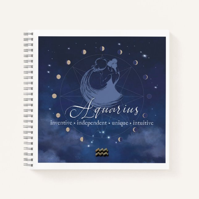 Zodiaco - Acuario - Diario (Anverso)