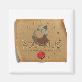 ZODIACO - Acuario - Imán