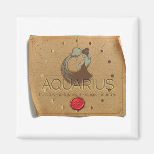 ZODIACO - Acuario - Imán