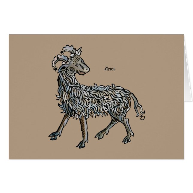 Zodiaco: Aries, 1482 (Anverso (Horizontal))