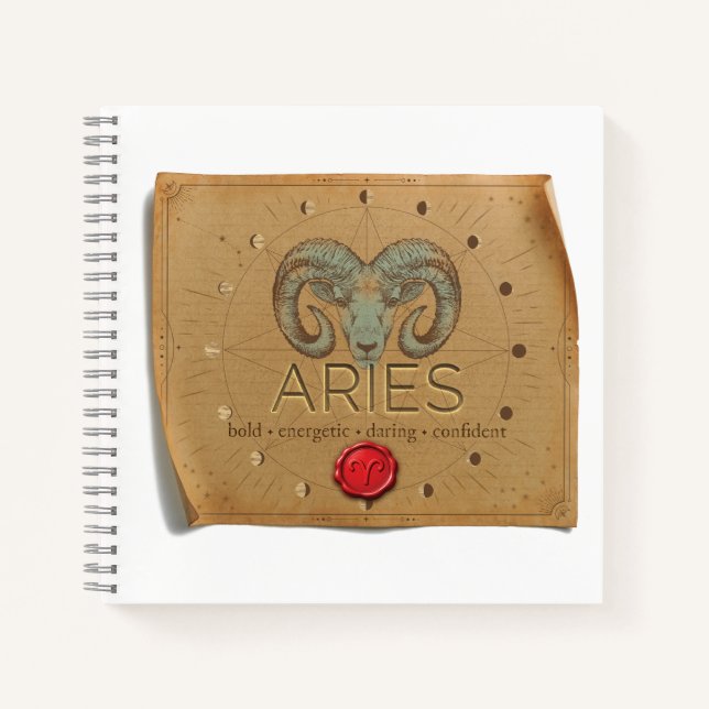 Zodíaco - Aries - Diario (Anverso)