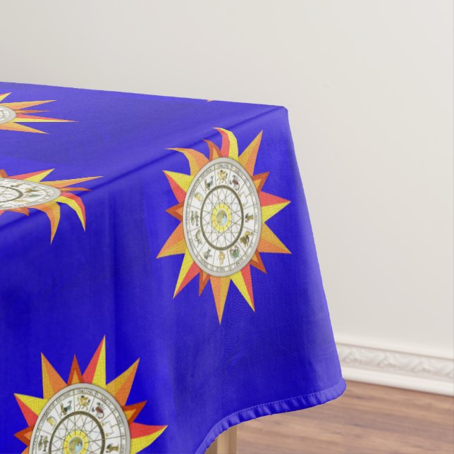Zodiaco azul del mantel (In Situ)