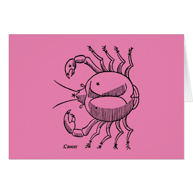 Zodiaco: Cáncer, 1482 (Anverso (Horizontal))