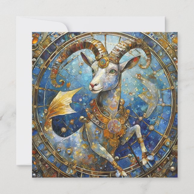 Zodiaco - Capricornio la Cabra de Mar (Anverso)