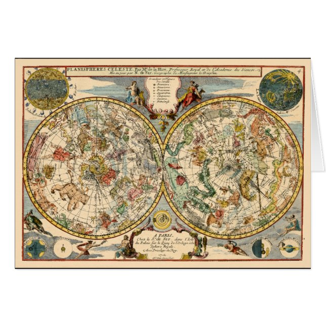 Zodiaco celestial 1705 (Anverso (Horizontal))