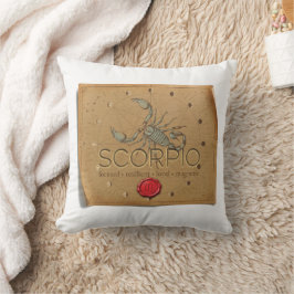 Zodiaco - Escorpio - Cojín Decorativo