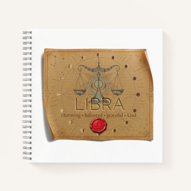 Zodiaco - Libra - Diario (Anverso)