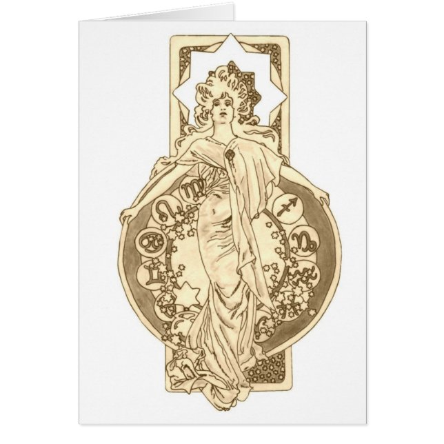 Zodiaco llenado estrella (Frente)