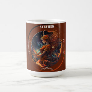 Zodiaco Sagitario Taza de Café Personalizar
