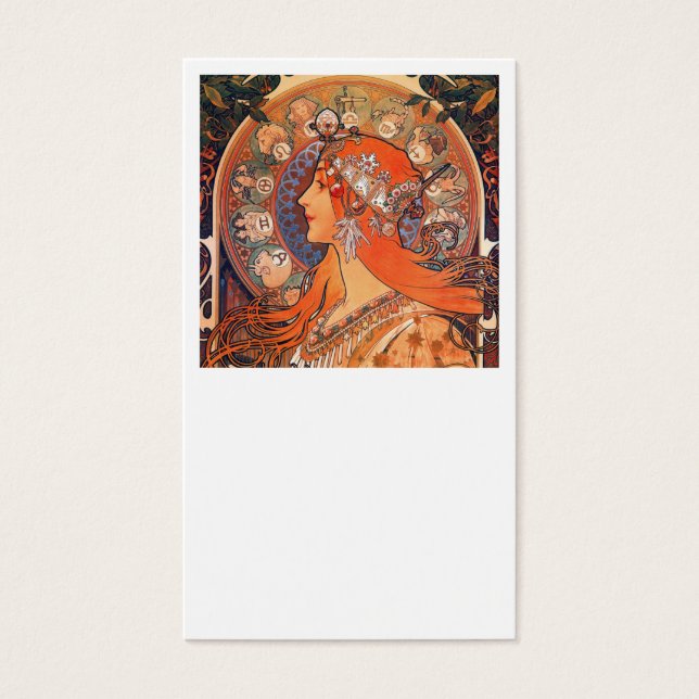Zodiak Woman de Mucha (Frente)