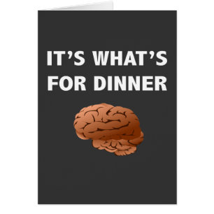 Zombi cuál está para la cena