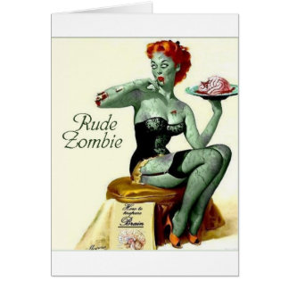 Zombi grosero "la primera mordedura "