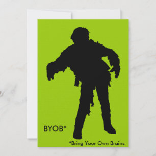 Zombie Black Silhouette