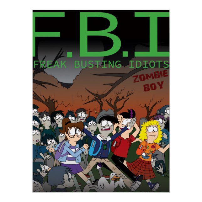 Zombie Boy Cover Poster (Anverso)