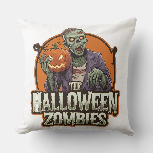 Zombie del Cojín decorativo de Halloween: Nueva mo (Anverso)