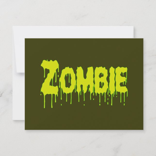 Zombie Drip (Anverso)