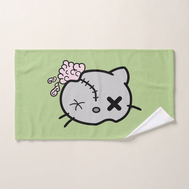 Zombie Kitty (Toalla de mano)