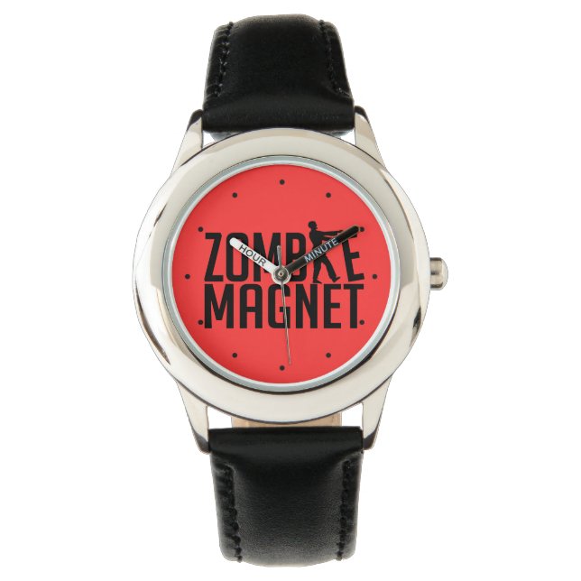 ZOMBIE MAGNET personalizados relojes (Anverso)