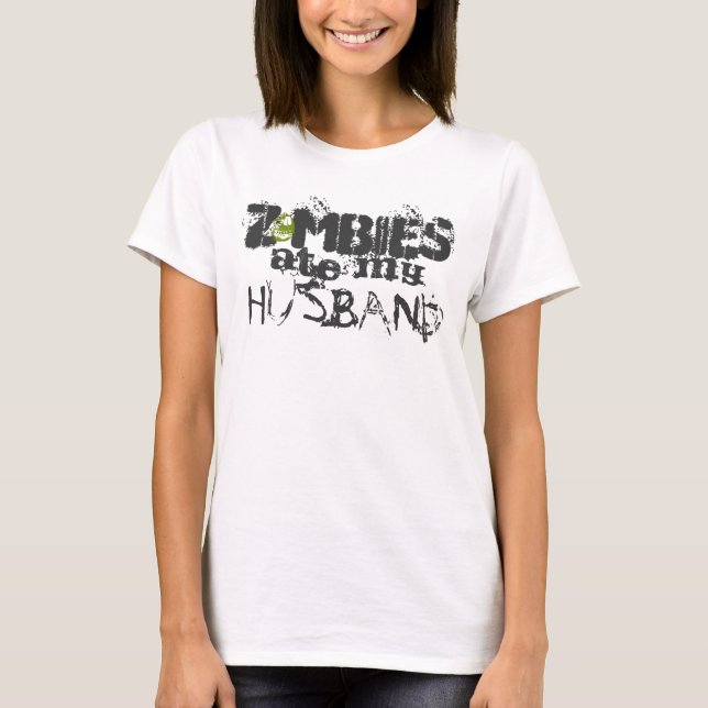 Zombies Ate My Husband Bella Flowy Circle Top (Anverso)