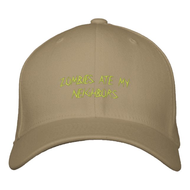 Zombies comió a mi Gorra vecino (Anverso)
